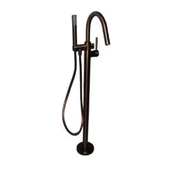 Dolan Freestanding Tub Filler 7 Dolan Freestanding Tub Filler -Barclay Products Shop 7922 ORB NEW