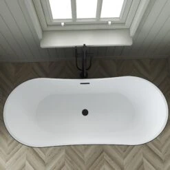 Nairobi 67" Acrylic Double Slipper Tub In Matte Black 20 Nairobi 67" Acrylic Double Slipper Tub In Matte Black -Barclay Products Shop ATDSN67MIG PMB 3 29633b41 e32a 4a06 8a69 721f99d3112c