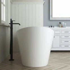 Nairobi 67" Acrylic Double Slipper Tub 23 Nairobi 67" Acrylic Double Slipper Tub -Barclay Products Shop ATDSN67MIG WH 4
