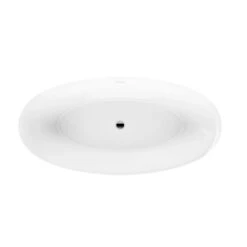 Harper 67" Acrylic Tub In Glossy White 10 Harper 67" Acrylic Tub In Glossy White -Barclay Products Shop ATOVN66IDS WT 3
