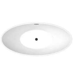 Noelani 66" Acrylic Freestanding Tub With Integral Drain In Matte White -Barclay Products Shop ATOVN66IG PMT 3 a4dd4194 a539 47ff bfc5 c2d268b8e080