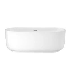 Rollins 67" Acrylic Tub In Gloss White