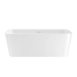 Tambora 67" Acrylic Rectangular Tub In Gloss White