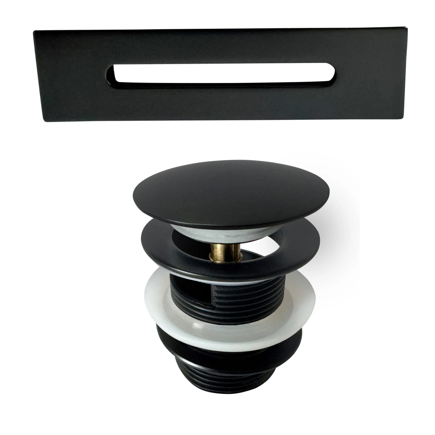 Nouri 66" Acrylic Freestanding Tub With Integral Drain In Light Grey 13 Nouri 66" Acrylic Freestanding Tub With Integral Drain In Light Grey - Image 13