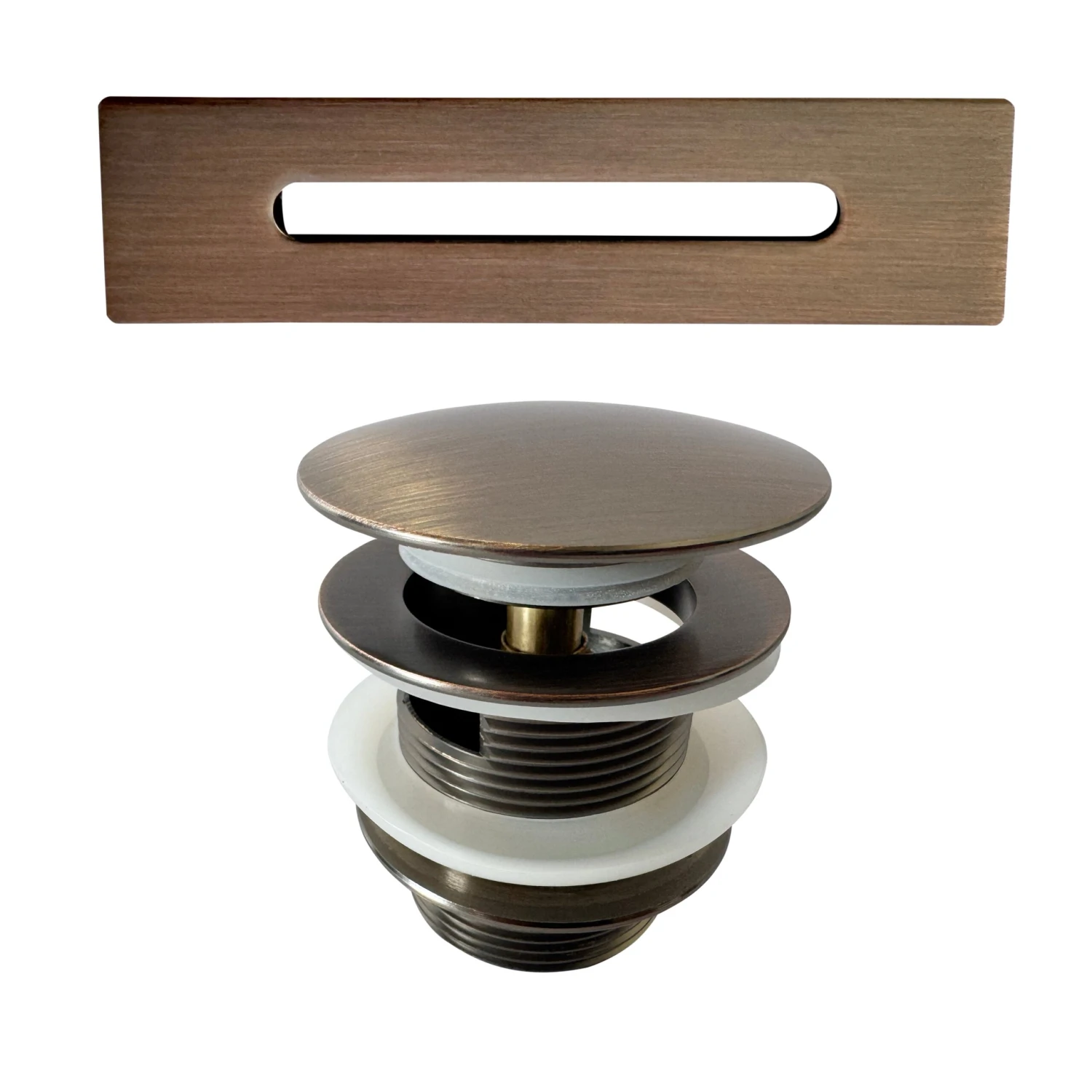 Nouri 66" Acrylic Freestanding Tub With Integral Drain In Light Grey 14 Nouri 66" Acrylic Freestanding Tub With Integral Drain In Light Grey - Image 14