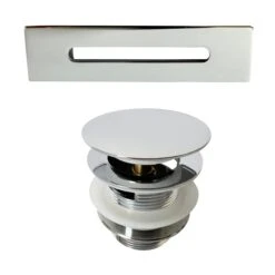 Nouri 66" Acrylic Freestanding Tub With Integral Drain In Matte Black -Barclay Products Shop Polished Chrome 3