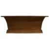 Wilmott 65" Rectangular Copper Tub