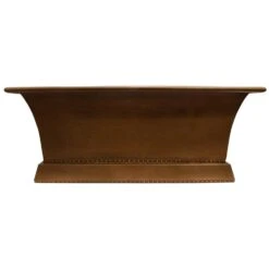 Wilmott 65" Rectangular Copper Tub