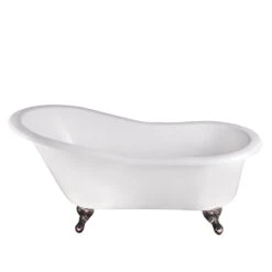 Griffin 61" Cast Iron Slipper Tub