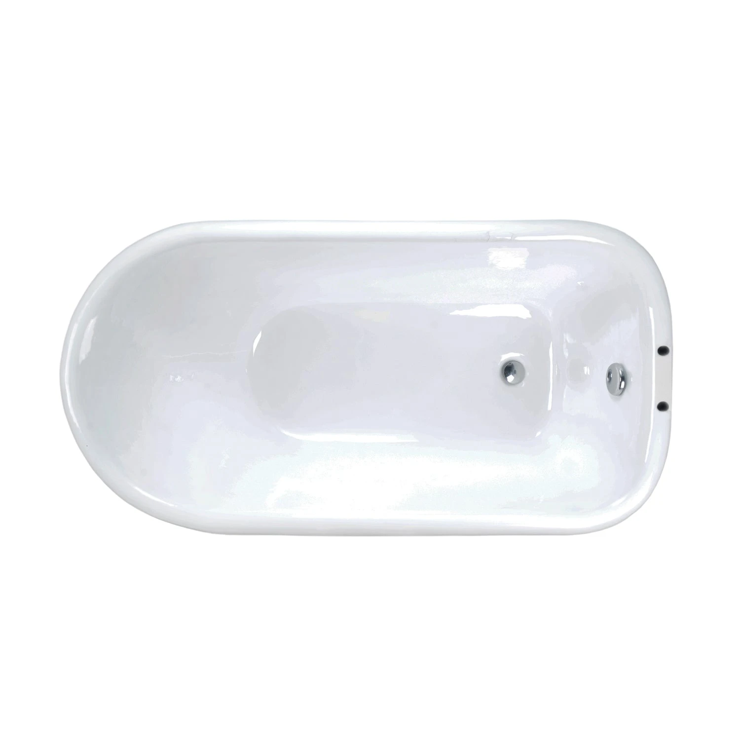 Aristo 55" Cast Iron Roll Top Tub 2 Aristo 55" Cast Iron Roll Top Tub - Image 2