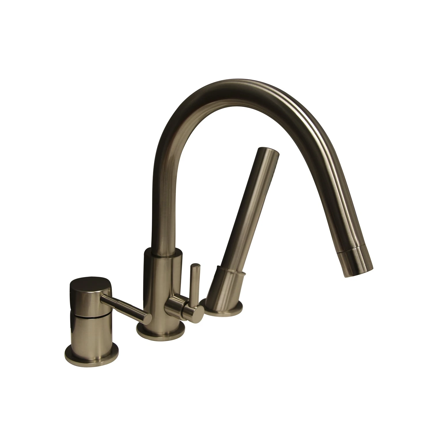 Shelby Roman Tub Faucet With Handshower 2 Shelby Roman Tub Faucet With Handshower - Image 2