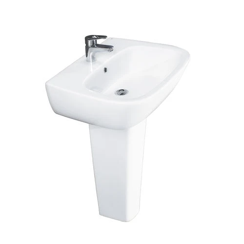 Elena 500 Pedestal Lavatory 1 Elena 500 Pedestal Lavatory