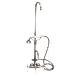 Tub/Shower Converto Unit – Handheld Shower, Riser For Cast Iron Tub