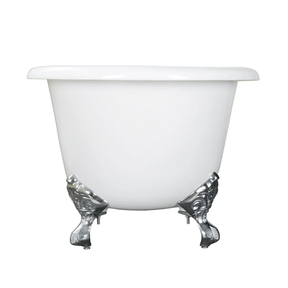 Duet 67" Cast Iron Double Roll Top Tub 5 Duet 67" Cast Iron Double Roll Top Tub - Image 5