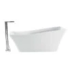 Melanie 68" Acrylic Slipper Tub