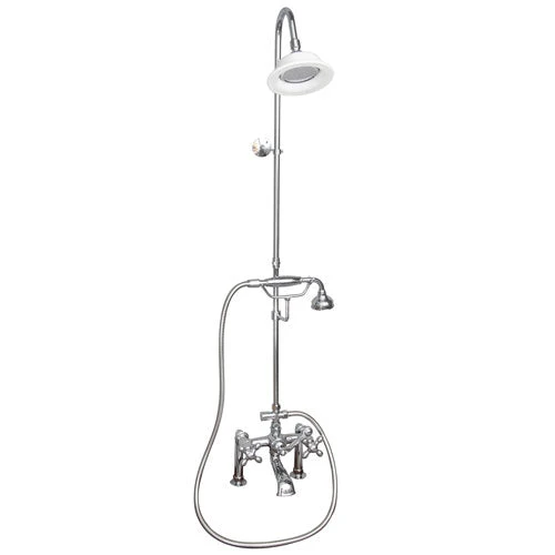 Tub Filler With Diverter Hand-Held Shower And Riser 2 Tub Filler With Diverter Hand-Held Shower And Riser - Image 2