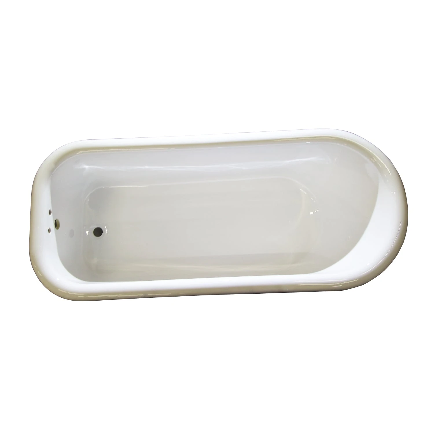 Asia 67" Acrylic Roll Top Tub 2 Asia 67" Acrylic Roll Top Tub - Image 2