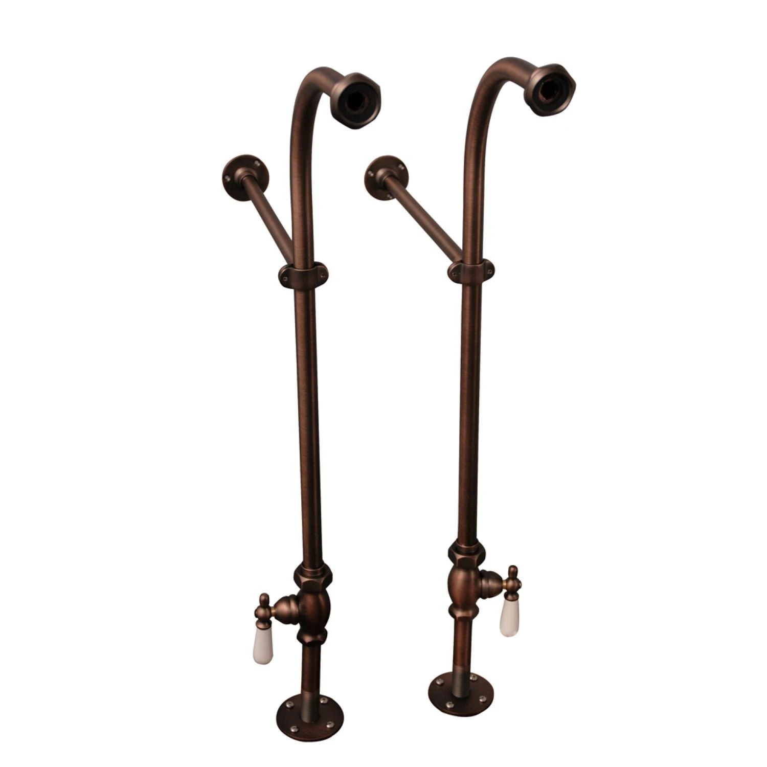 Antonio 55" Cast Iron Roll Top Tub Kit-Oil Rubbed Bronze Accessories 4 Antonio 55" Cast Iron Roll Top Tub Kit-Oil Rubbed Bronze Accessories - Image 4