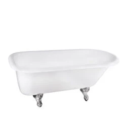 Atlin 67" Acrylic Roll Top Tub