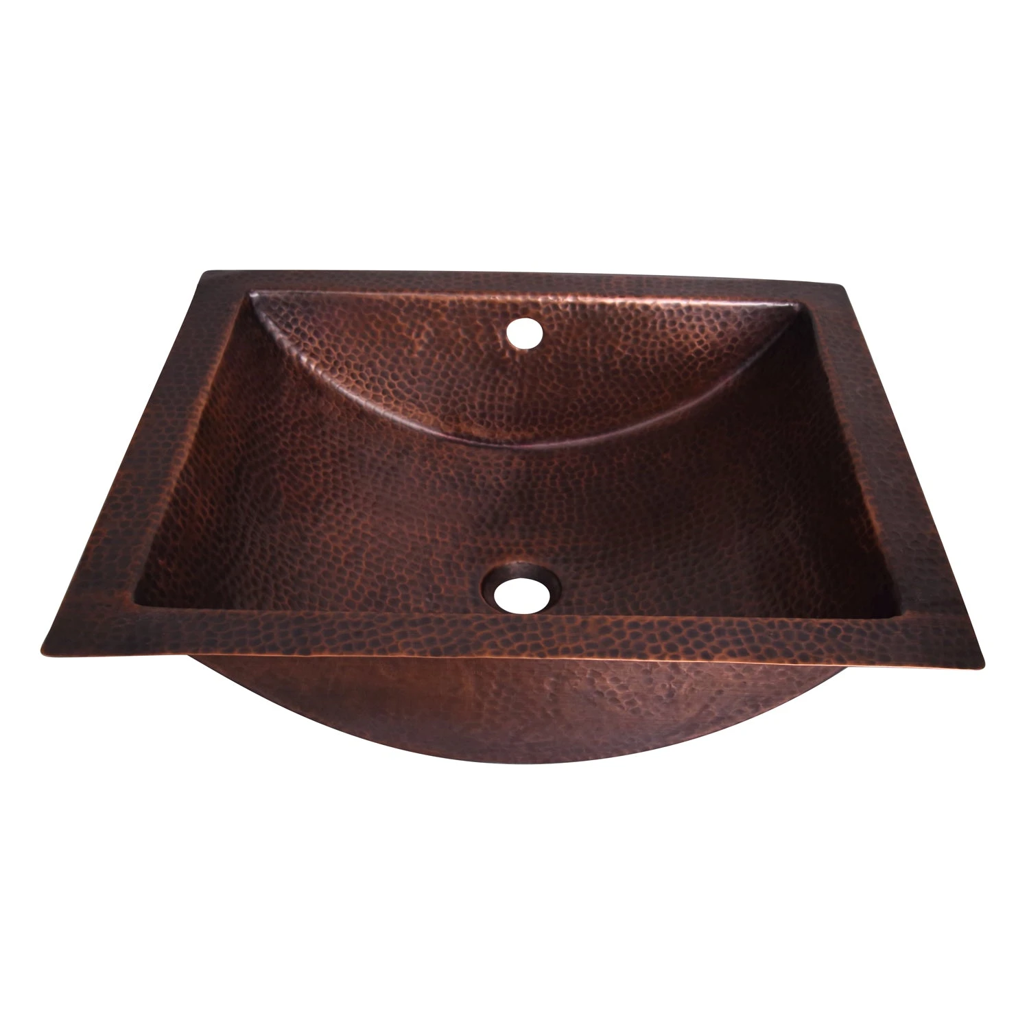20" Fuller Concave Copper Undermount Basin 1 20" Fuller Concave Copper Undermount Basin