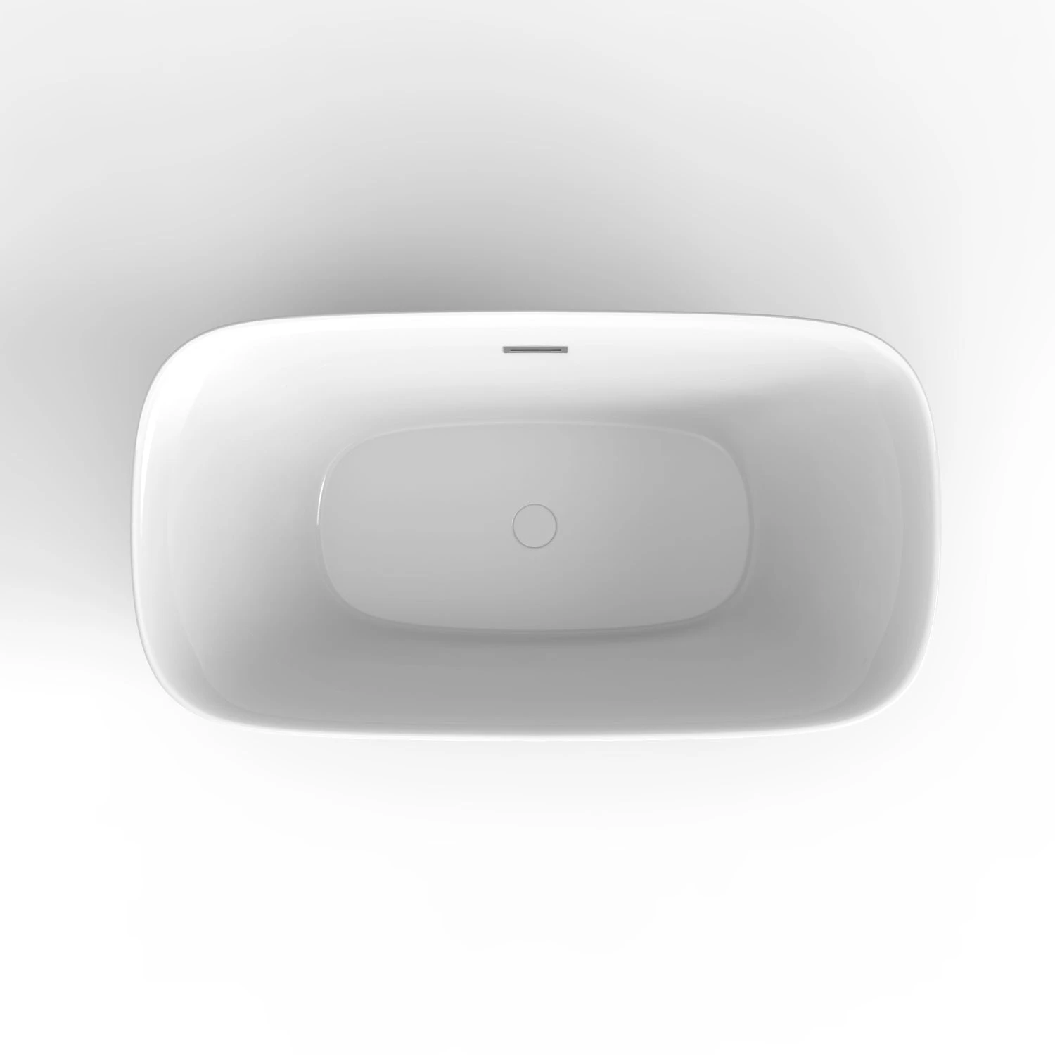 Bethany 59" Acrylic Freestanding Tub With Integral Drain 3 Bethany 59" Acrylic Freestanding Tub With Integral Drain - Image 3