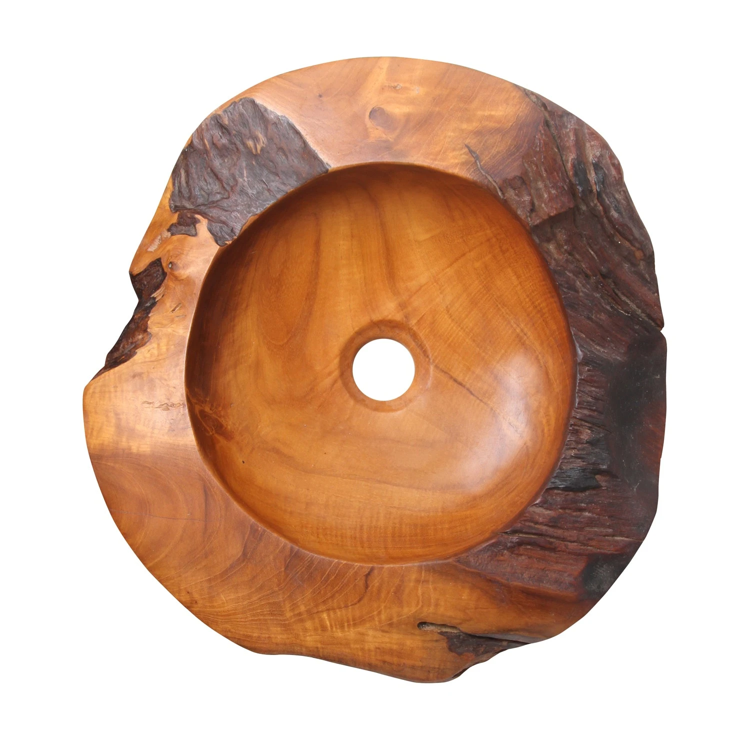 Tarou Teak Root Above Counter Basin 2 Tarou Teak Root Above Counter Basin - Image 2