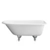 Antonio 55" Cast Iron Roll Top Tub
