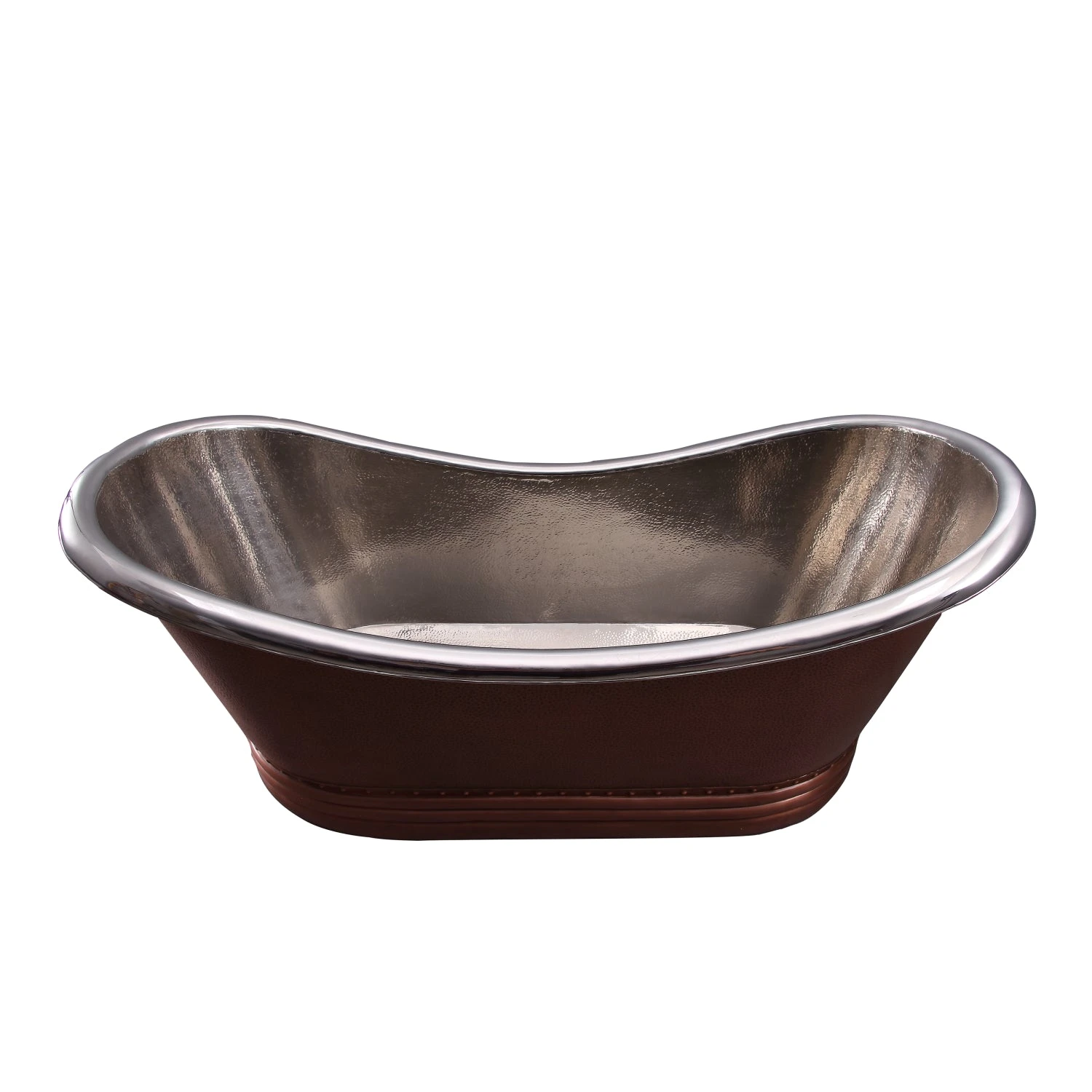 Ashton 72″ Copper Double Slipper Tub 3 Ashton 72″ Copper Double Slipper Tub - Image 3