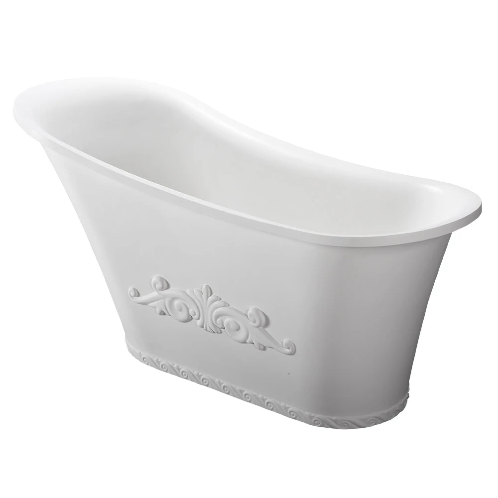 Ayanna 59" BARstone Slipper Tub 2 Ayanna 59" BARstone Slipper Tub - Image 2