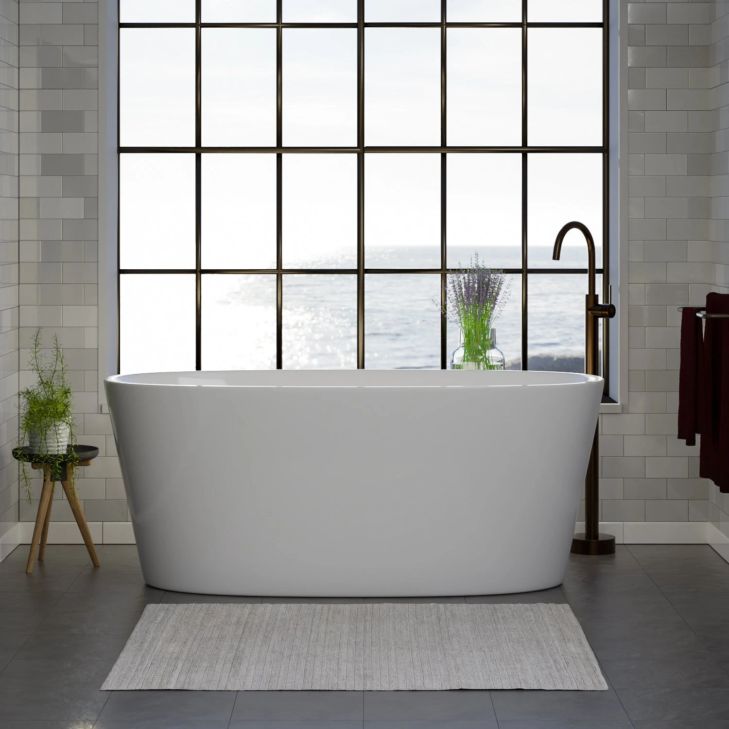 Paden 62" BARstone Freestanding Tub 8 Paden 62" BARstone Freestanding Tub - Image 8