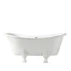 Markus 66" Cast Iron Double Slipper Tub