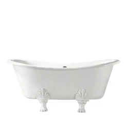 Markus 66" Cast Iron Double Slipper Tub
