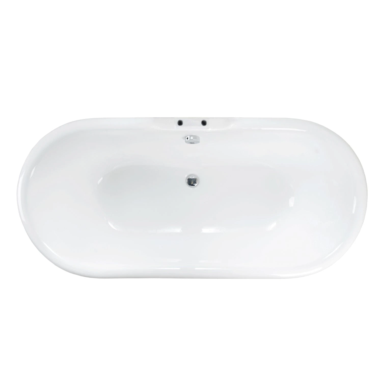 Conrad 60" Cast Iron Double Roll Top Tub 5 Conrad 60" Cast Iron Double Roll Top Tub - Image 5