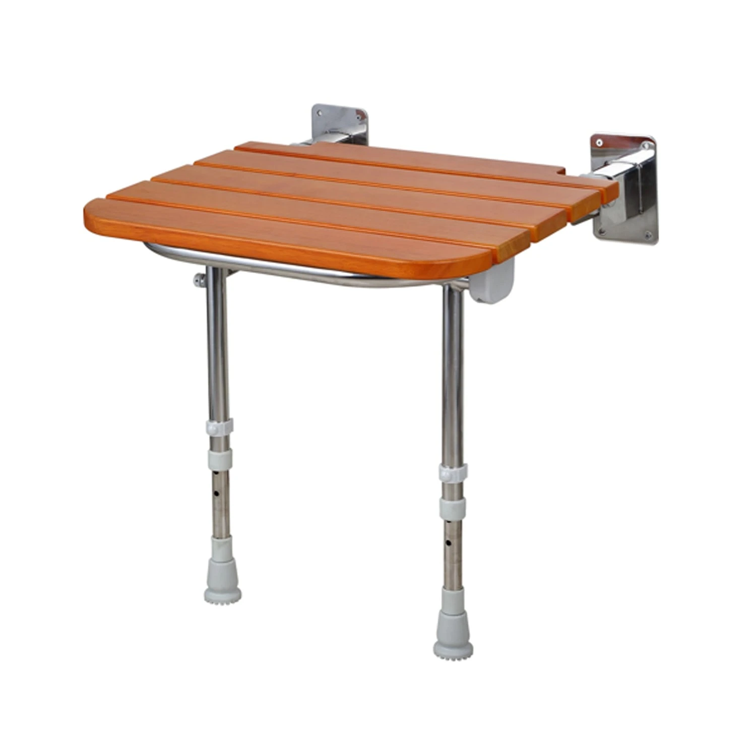 19" Fold-up Slatted Shower Seat 1 19" Fold-up Slatted Shower Seat