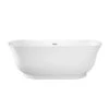 Celeste 67" Acrylic Tub With Integral Drain And Overflow