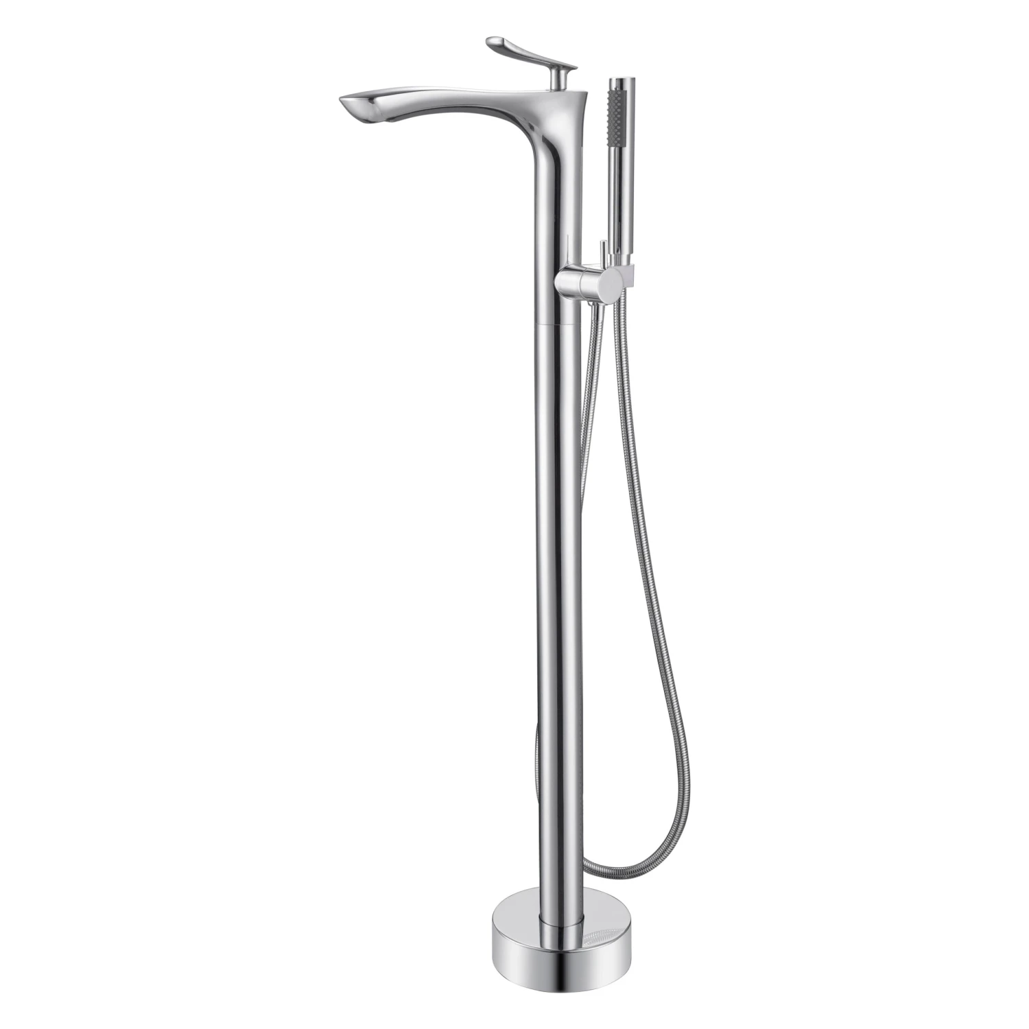 Kayla Freestanding Tub Filler With Hand-Shower 3 Kayla Freestanding Tub Filler With Hand-Shower - Image 3