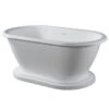 Wingate 59" BARstone Freestanding Tub On Base
