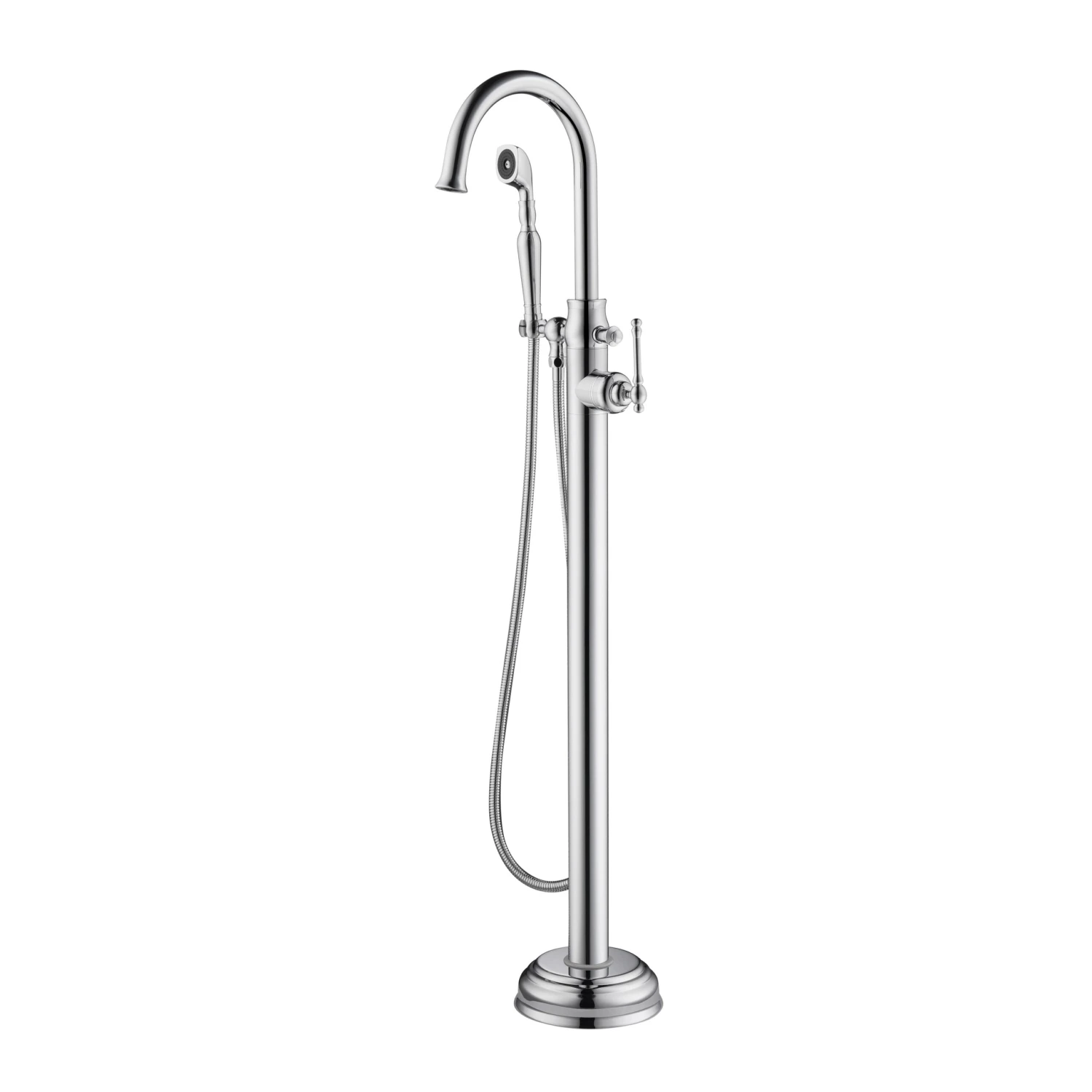 LeBaron Freestanding Tub Filler With Hand Shower 5 LeBaron Freestanding Tub Filler With Hand Shower - Image 5