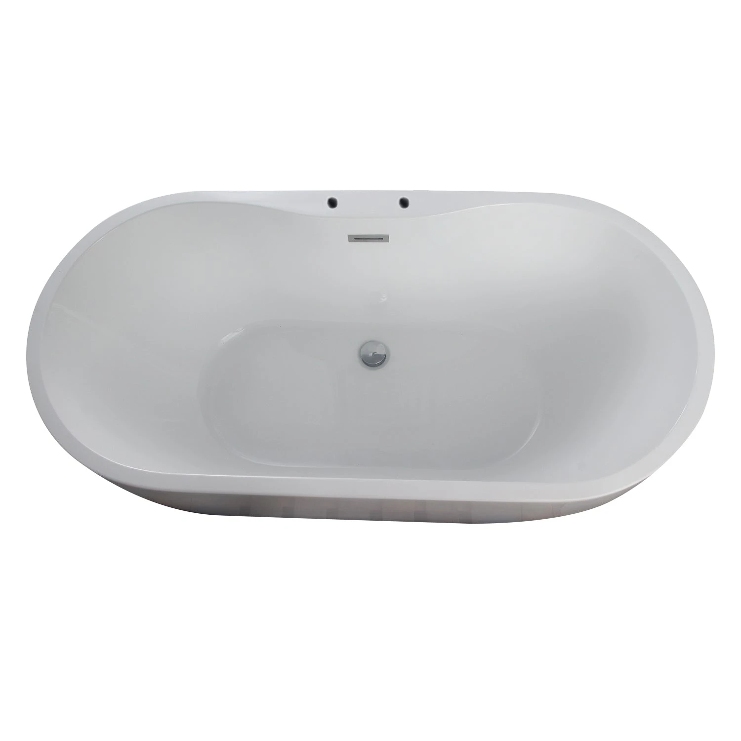 Penney 61" Acrylic Freestanding Tub With Integral Drain 4 Penney 61" Acrylic Freestanding Tub With Integral Drain - Image 4