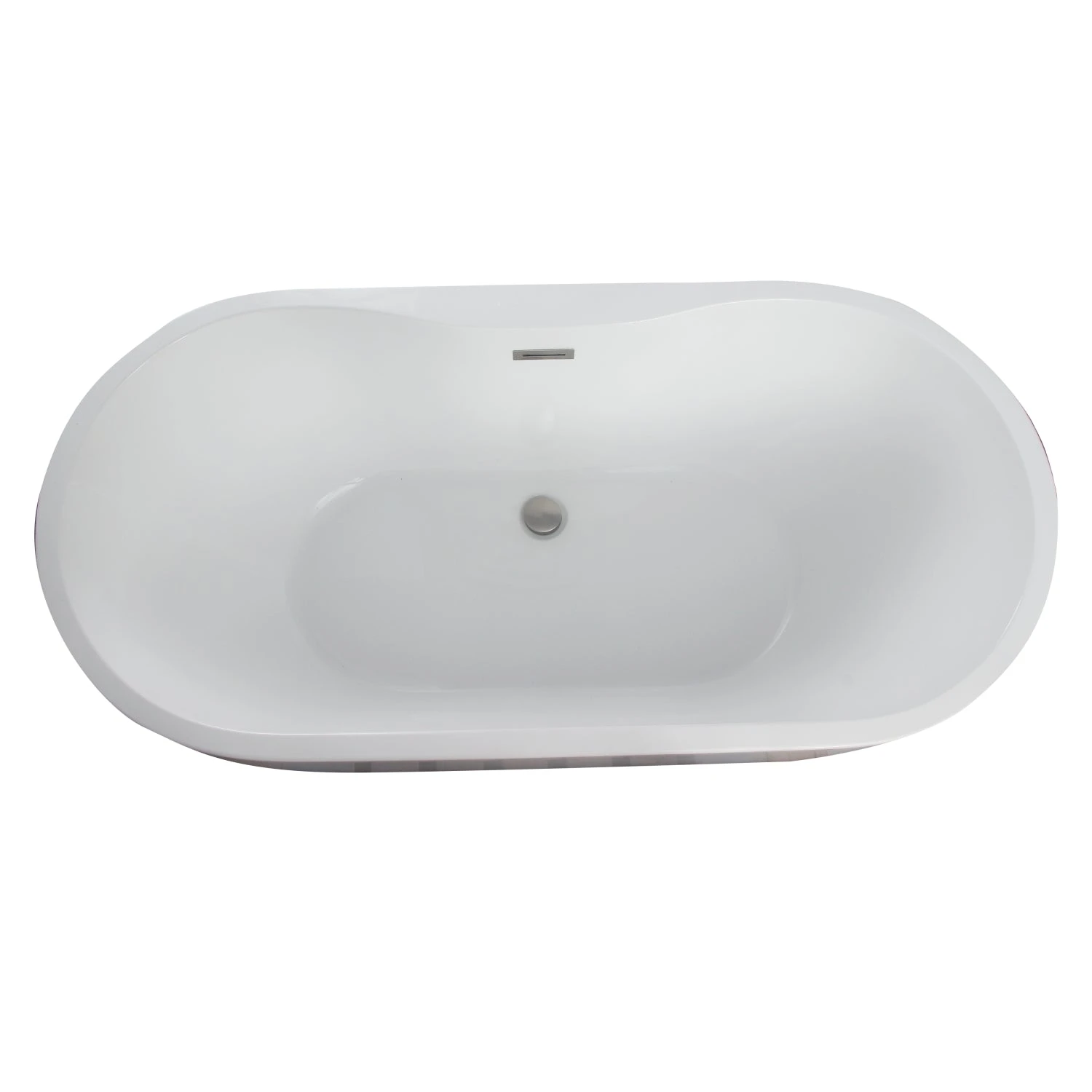 Penney 61" Acrylic Freestanding Tub With Integral Drain 3 Penney 61" Acrylic Freestanding Tub With Integral Drain - Image 3