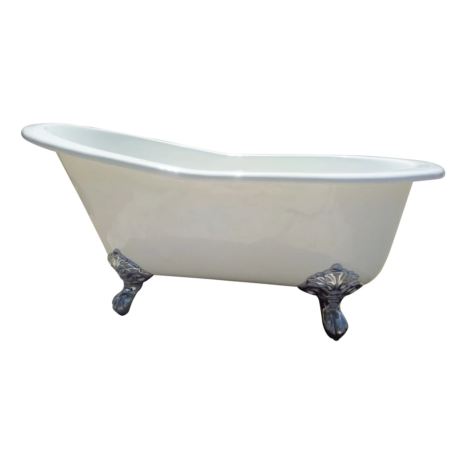 India 67" Cast Iron Slipper Tub 1 India 67" Cast Iron Slipper Tub