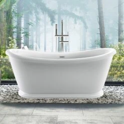 Morgan 70" Acrylic Double Slipper Tub With Integral Drain And Overflow 23 Morgan 70" Acrylic Double Slipper Tub With Integral Drain And Overflow -Barclay Products Shop download 6af71967 5ea4 4211 a001 7ae0bb2a4c43