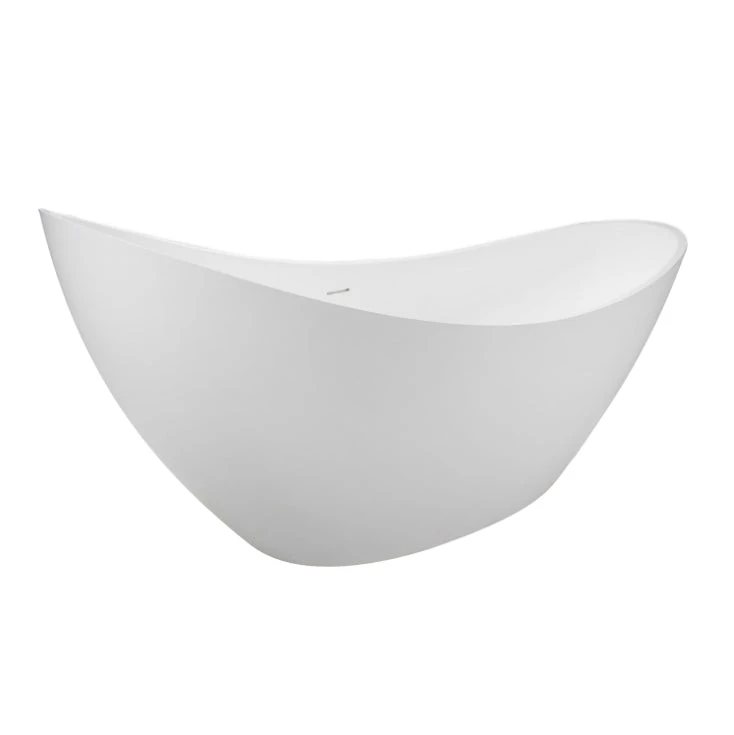 Britta 73" BARstone Slipper Tub 1 Britta 73" BARstone Slipper Tub