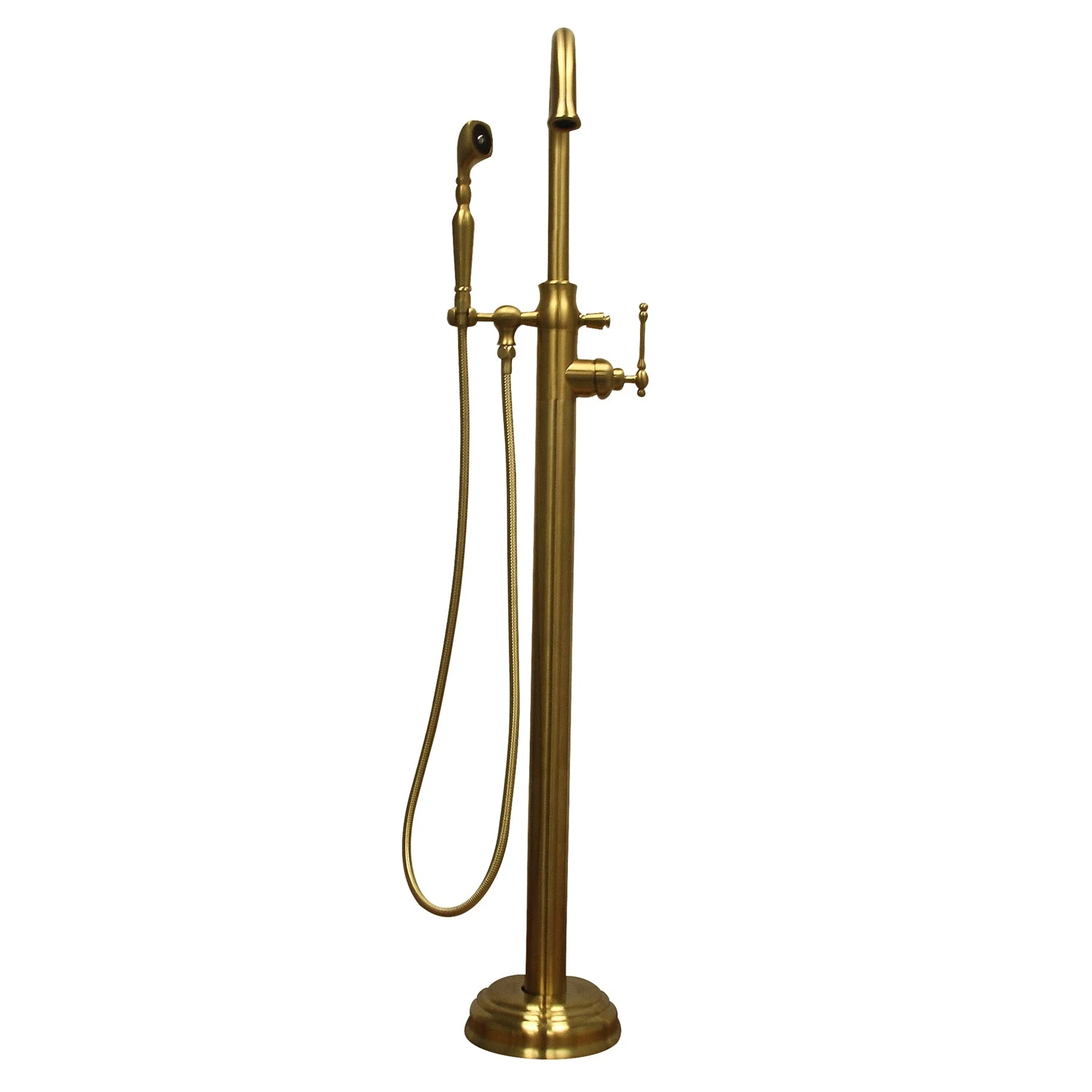 LeBaron Freestanding Tub Filler With Hand Shower 6 LeBaron Freestanding Tub Filler With Hand Shower - Image 6