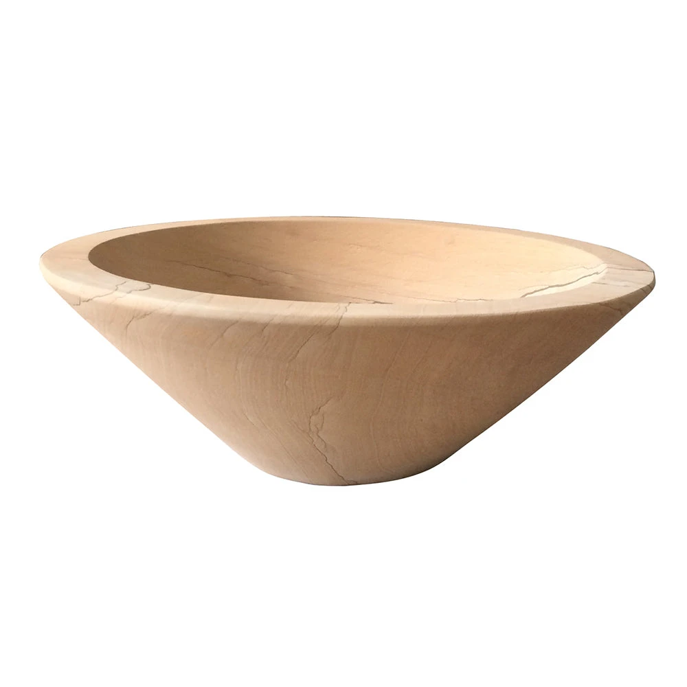 Laila Conical Sandstone Vessel 1 Laila Conical Sandstone Vessel