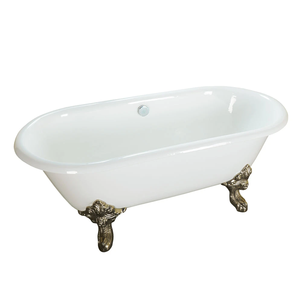Gallagher 72" Cast Iron Double Roll Top Tub 2 Gallagher 72" Cast Iron Double Roll Top Tub - Image 2