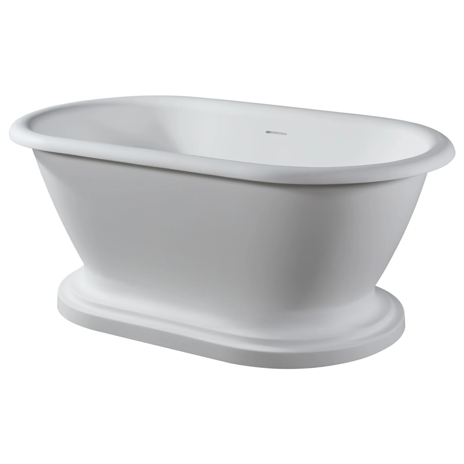 Winston 70" BARstone Freestanding Tub On Base 1 Winston 70" BARstone Freestanding Tub On Base