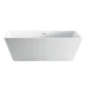 Siren 64" Acrylic Tub With Integral Drain And Overflow
