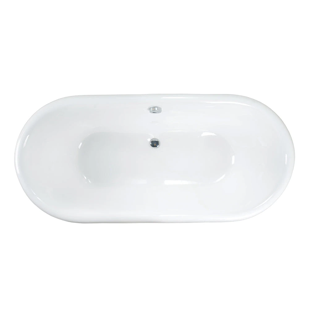 Gallagher 72" Cast Iron Double Roll Top Tub 3 Gallagher 72" Cast Iron Double Roll Top Tub - Image 3