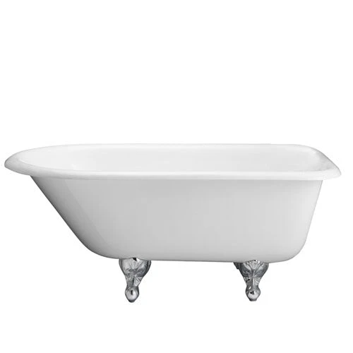 Ballard 57" Cast Iron Roll Top Tub 1 Ballard 57" Cast Iron Roll Top Tub
